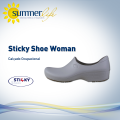 Sticky Shoe Woman Cinza